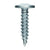 POWERS FASTENERS Buttonhead Needle Screw—GAL • 8-18×20㎜ • 1000 Pack