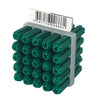 PVC Wall Plug—Green • 38㎜ • 100 Pack